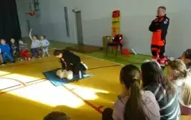 Wizyta Ratownika Medycznego w PSP w Godowie 12