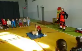 Wizyta Ratownika Medycznego w PSP w Godowie 14