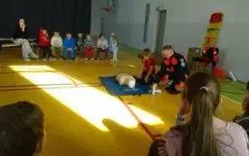 Wizyta Ratownika Medycznego w PSP w Godowie 15