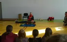 Wizyta Ratownika Medycznego w PSP w Godowie 18
