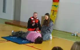 Wizyta Ratownika Medycznego w PSP w Godowie 23