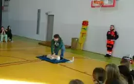 Wizyta Ratownika Medycznego w PSP w Godowie 28