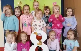 Galeria aktualności Dzień Kobiet w przedszkolu Publicznej Szkoły Podstawowej w Szerzawach 13
