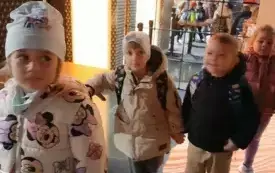 Wyjazd przedszkolak&oacute;w z Chybic do kina 6