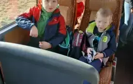 Wyjazd przedszkolak&oacute;w z Chybic do kina 22