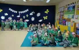 Przedszkolaki z Chybic witają wiosnę 3