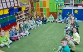 Przedszkolaki z Chybic witają wiosnę 6