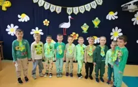 Przedszkolaki z Chybic witają wiosnę 12