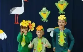 Przedszkolaki z Chybic witają wiosnę 18