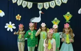 Przedszkolaki z Chybic witają wiosnę 21