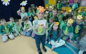 Przedszkolaki z Chybic witają wiosnę 30