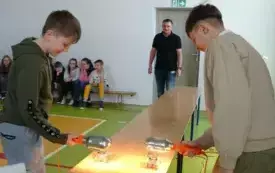 Warsztaty edukacyjne "Energia odnawialna" w PSP w Godowie 13