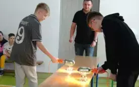 Warsztaty edukacyjne "Energia odnawialna" w PSP w Godowie 14