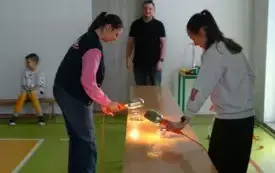 Warsztaty edukacyjne "Energia odnawialna" w PSP w Godowie 20