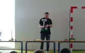Warsztaty edukacyjne "Energia odnawialna" w PSP w Godowie 31