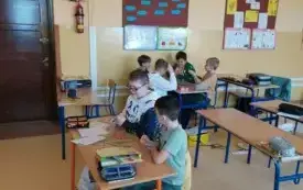 Radosne powitanie wiosny!- PSP Chybice 6
