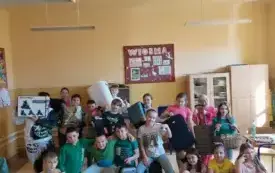 Radosne powitanie wiosny!- PSP Chybice 7