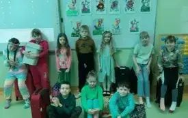 Radosne powitanie wiosny!- PSP Chybice 11