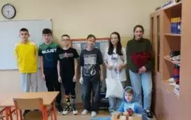 Radosne powitanie wiosny!- PSP Chybice 14