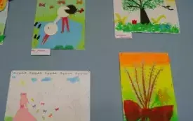 Rozstrzygnięcie konkursu plastycznego "Wiosna tuż, tuż" 9