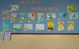Rozstrzygnięcie konkursu plastycznego "Wiosna tuż, tuż" 12