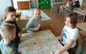 Wiosenne inspiracje w świetlicy szkolnej &ndash; PSP Chybice 1