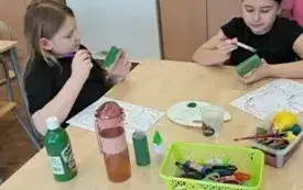 Wiosenne inspiracje w świetlicy szkolnej &ndash; PSP Chybice 5