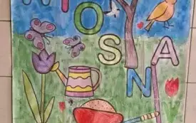 Wiosenne inspiracje w świetlicy szkolnej &ndash; PSP Chybice 7