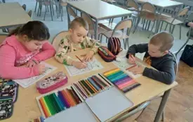 Wiosenne inspiracje w świetlicy szkolnej &ndash; PSP Chybice 12
