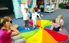 Przedszkolaki z Chybic na wycieczce w Ostrowcu Świętokrzyskim 2
