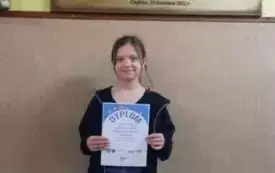 Sukces Poli Baradziej w konkursie języka angielskiego "Teen Win" &ndash;PSP Chybice 4