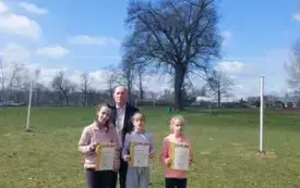 Mistrzostwa Gminy Pawł&oacute;w w biegach przełajowych 5