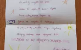 Galeria aktualności Nasi uczniowie piszą listy do Ziemi! 7