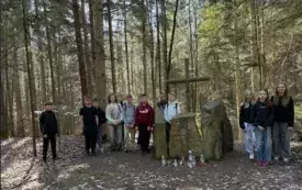 Galeria aktualności "Śladami historii" &ndash; wycieczka piesza na Wykus 1