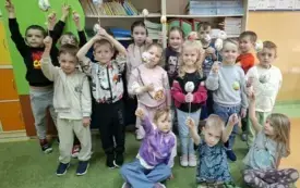 Tradycje wielkanocne w przedszkolu w Chybicach 29