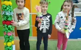 Tradycje wielkanocne w przedszkolu w Chybicach 34