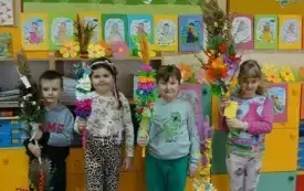 Tradycje wielkanocne w przedszkolu w Chybicach 35