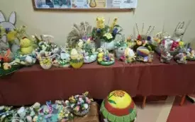 Wielkanocny Kiermasz w naszej szkole- PSP Chybice 6