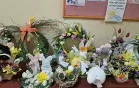 Wielkanocny Kiermasz w naszej szkole- PSP Chybice 7