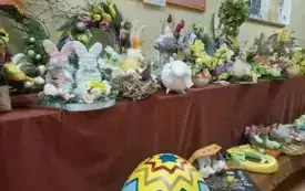 Wielkanocny Kiermasz w naszej szkole- PSP Chybice 11