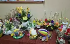 Wielkanocny Kiermasz w naszej szkole- PSP Chybice 12