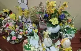 Wielkanocny Kiermasz w naszej szkole- PSP Chybice 13
