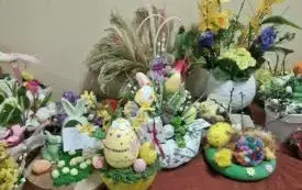 Wielkanocny Kiermasz w naszej szkole- PSP Chybice 15