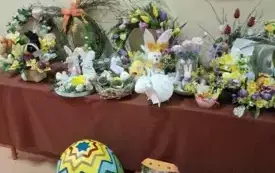 Wielkanocny Kiermasz w naszej szkole- PSP Chybice 18