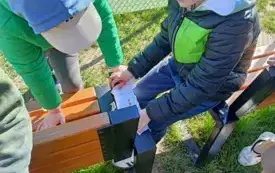 Wiosenno-wielkanocna gra terenowa w PSP Jadowniki 9