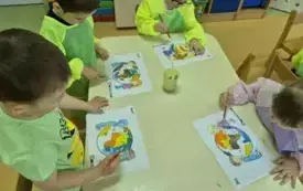 Dzień Ziemi w przedszkolu w Chybicach 4