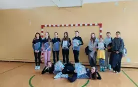 Gminne zawody w czw&oacute;rboju LA dziewcząt 2