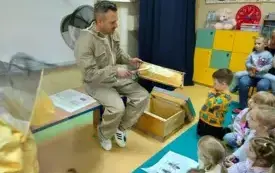 Z wizytą w świecie pszcz&oacute;ł &ndash; pasjonujące spotkanie w przedszkolu w Chybicach 12