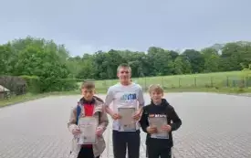 Gminne zawody w czw&oacute;rboju LA chłopc&oacute;w 4