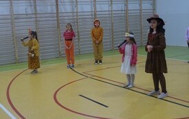Jesienne przedstawienie w PSP w Godowie 1